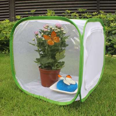 Foldable Insect House Breeding Reptiles Butterfly Live Pet Display Cages